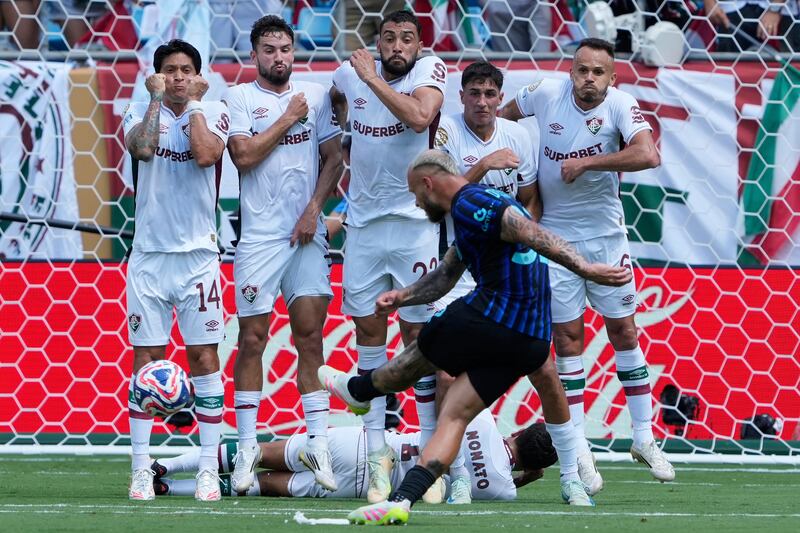 Inter Fluminense Dimarco punizione