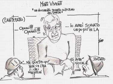 La vignetta del giorno: Monti viventi 1