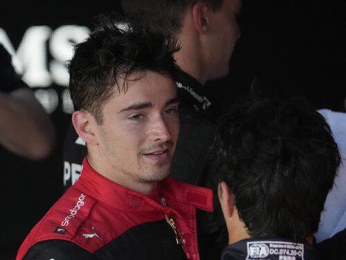 Leclerc rapinato, gli portano via il Rolex