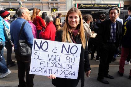 Manifestazione a Milano per l'8 Marzo  5