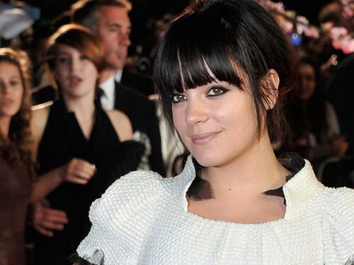 Lily Allen e il terremoto: foto