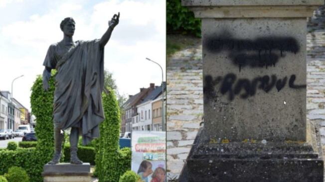 Persino Giulio Cesare il "democratico" vittima di chi devasta la storia e le statue