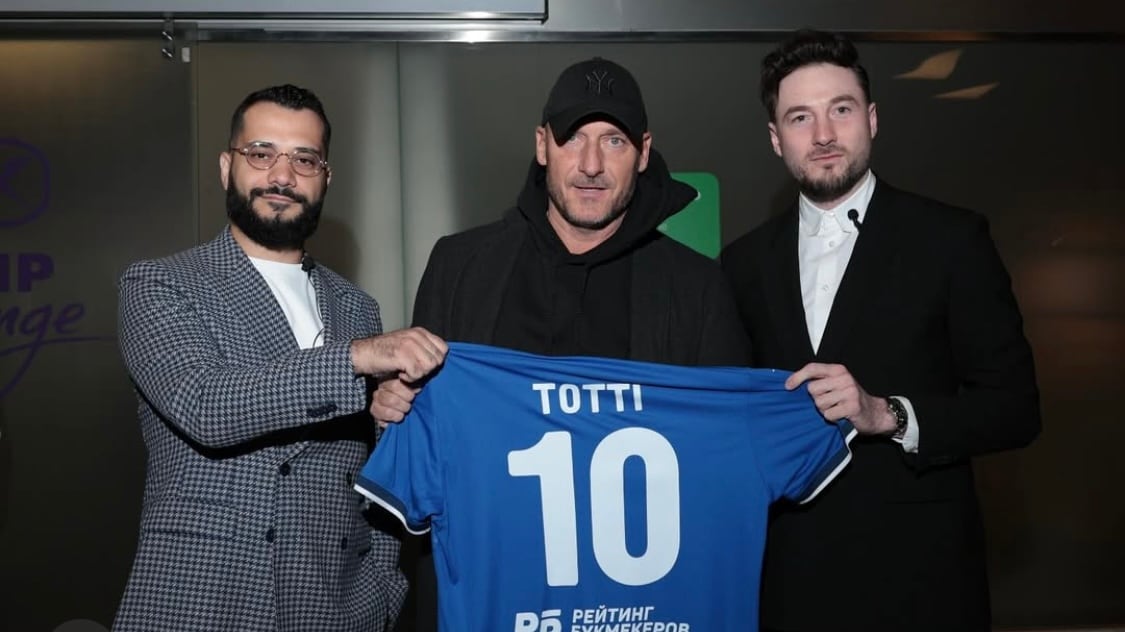 Totti in Russia: ecco quanto è costato