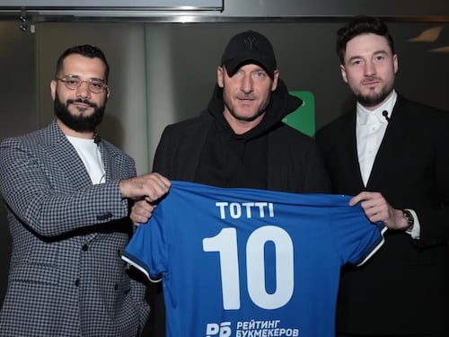 Totti in Russia: ecco quanto è costato