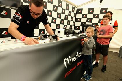La grande festa del Formula 1 live London 4