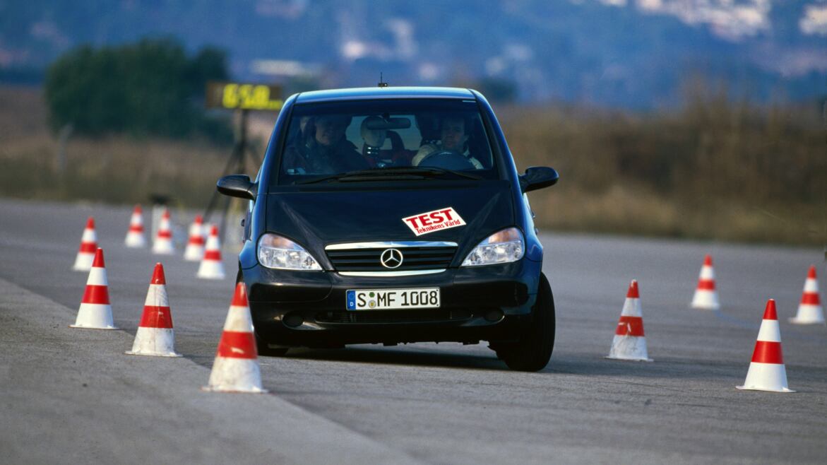 Mercedes Classe A vs test dell’alce: quando Mercedes rischiò di perdere la faccia