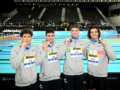 Una staffetta da record e il solito Paltrinieri. L'Italnuoto non si ferma