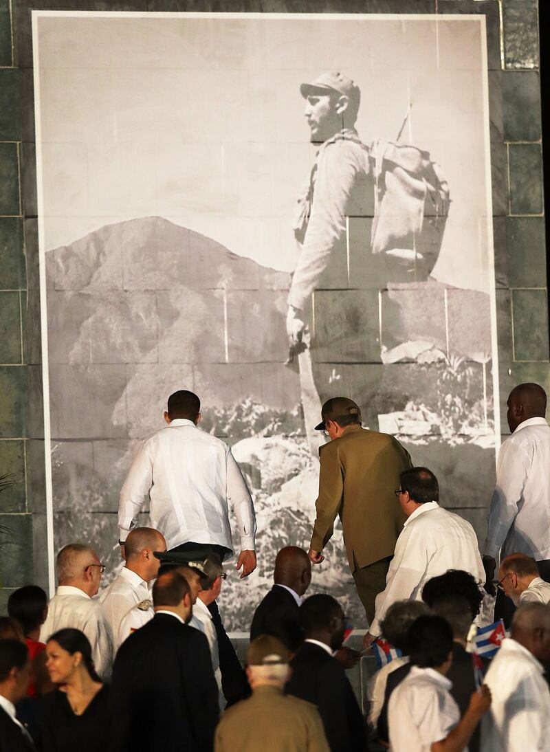 L'ultimo saluto a Fidel Castro a Santiago 7