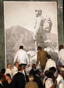 L'ultimo saluto a Fidel Castro a Santiago 7