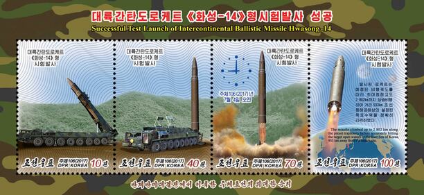 Nord Corea, francobolli speciali per celebrare test missilistici 2