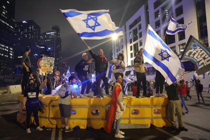 Proteste contro la riforma della giustizia in Israele 9