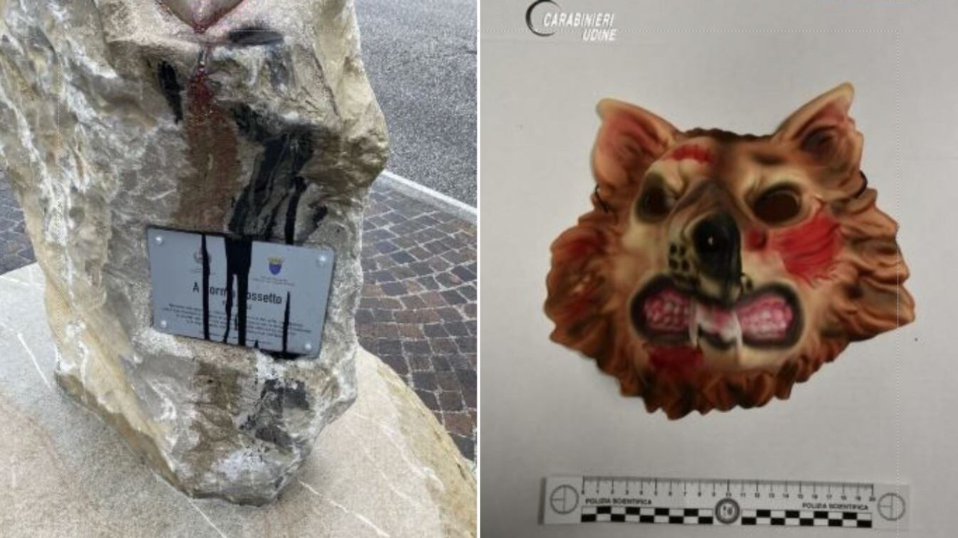 Individuato il vandalo della targa di Norma Cossetto a Cividale del Friuli: ha agito mascherato da animale