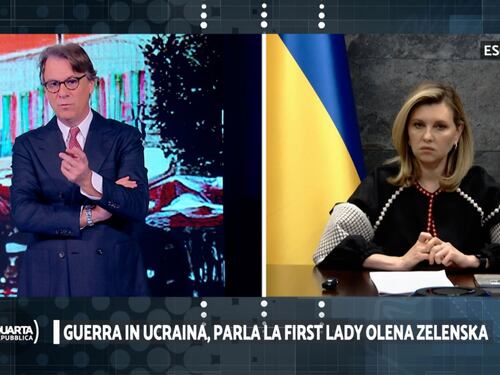Olena Zelenska: "Ucraina aggressiva? È una perdita della morale. Per noi fermarci significa morire"