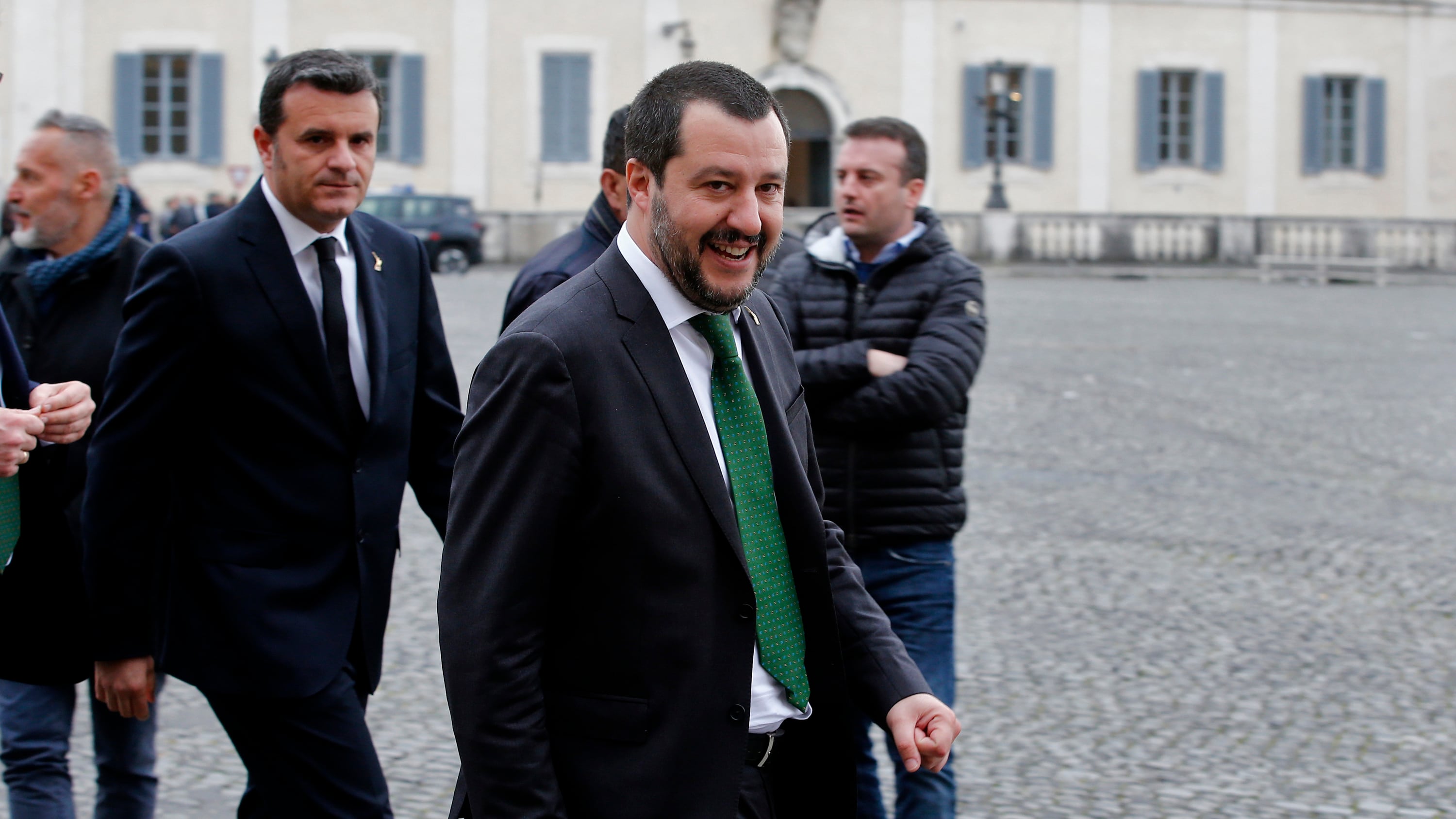 Salvini: "Trattative tra Pd e M5s? Stucchevole telenovela"