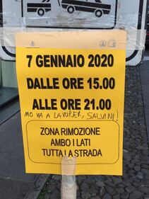 Le scritte contro Salvini: "Fascista, vai a Piazzale Loreto" 5