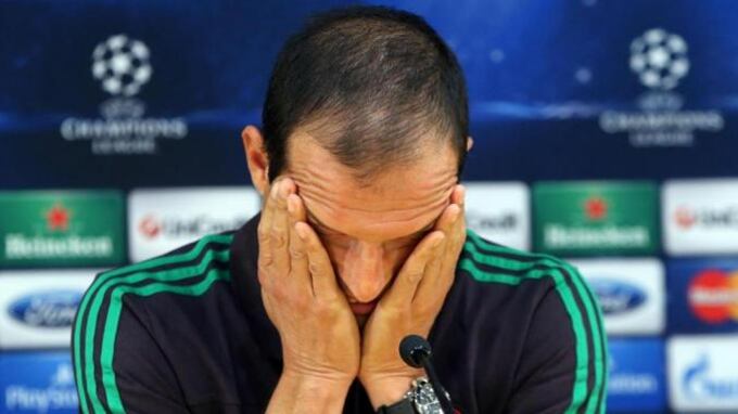 Juventus: incubo preparazione Per Allegri in due anni al Milan quasi 140 infortuni