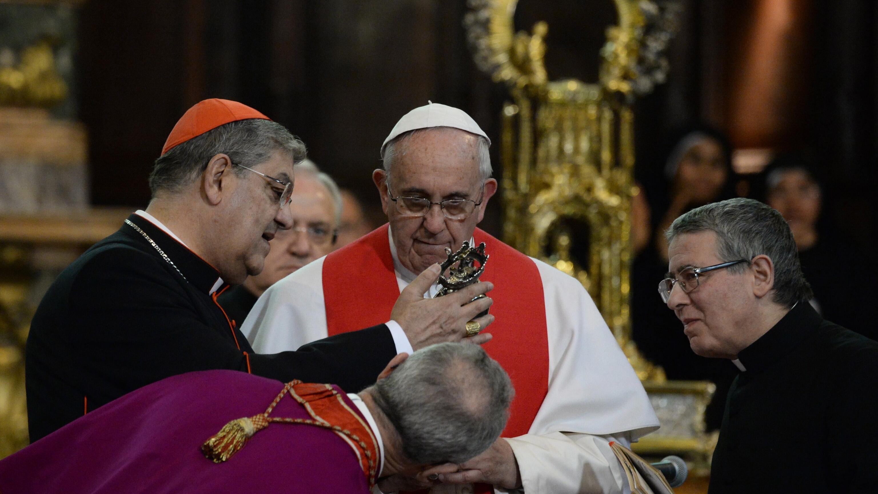 Papa Francesco in visita a Napoli