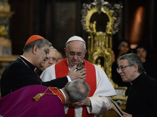 Papa Francesco in visita a Napoli