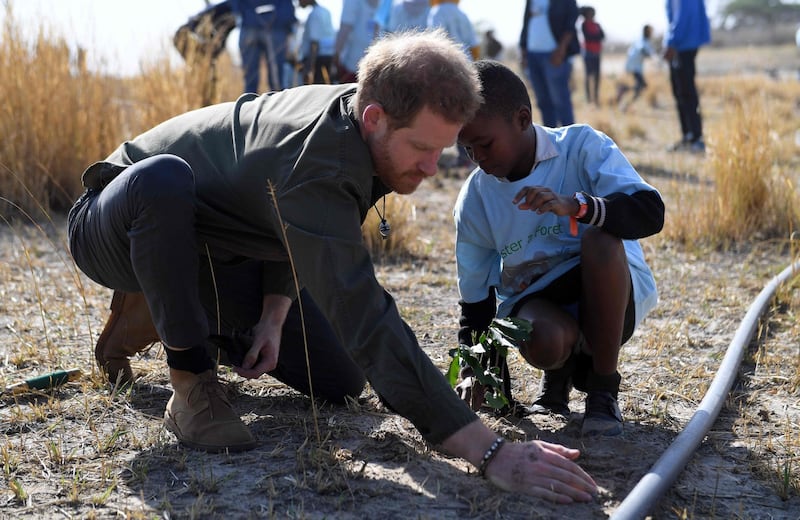 Il Principe Harry e Meghan Markle in Africa: foto 3
