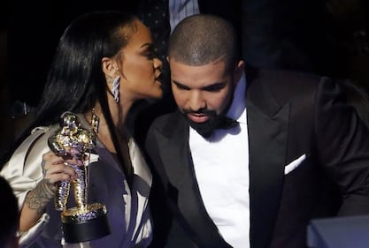 MTV VMA 2016: Drake e Rihanna, le immagini 15