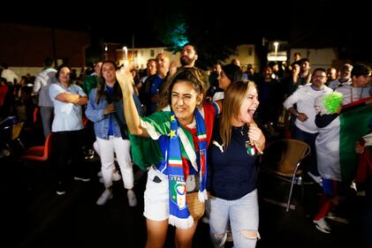 Italia campione d'Europa: tifosi in festa nelle piazze 11