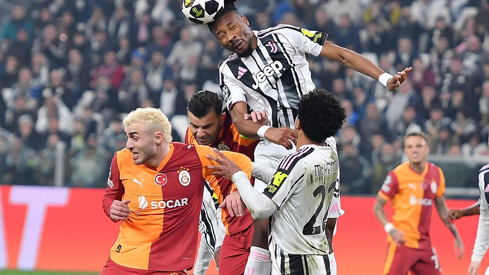 La Juventus trascina il Galatasaray ai supplementari ma è eliminata da Osimhen