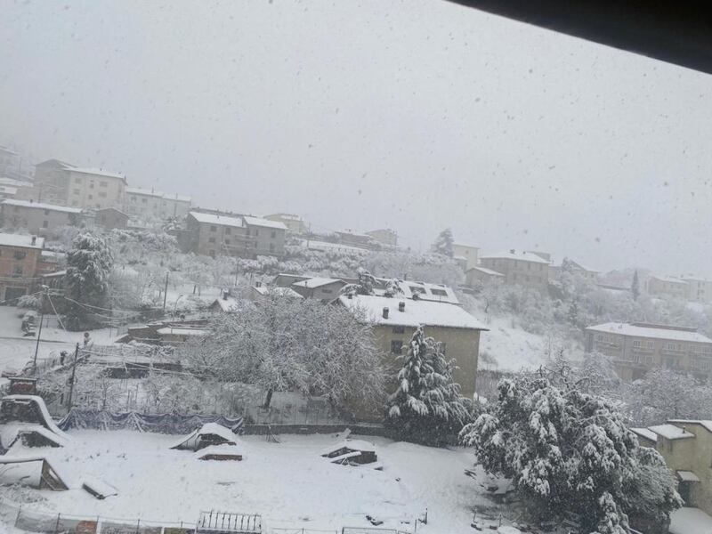 Imbiancate Terni, Perugia e Norcia: l'Umbria sotto la neve 4