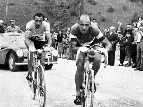 Coppi e Magni si sfidano tra musica e immagini