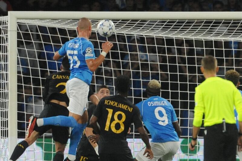 Ostigard gol Napoli Real Madrid