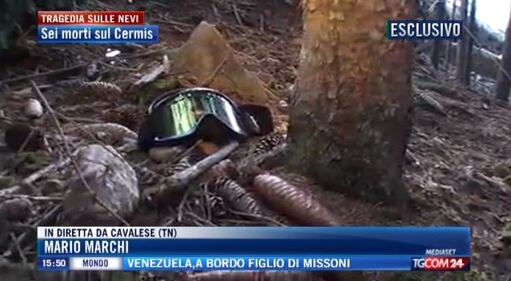 Trentino, tragedia sul Cermis. Le immagini del luogo dell'incidente 6