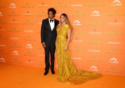 Beyoncé alla première de "Il Re Leone" foto 5