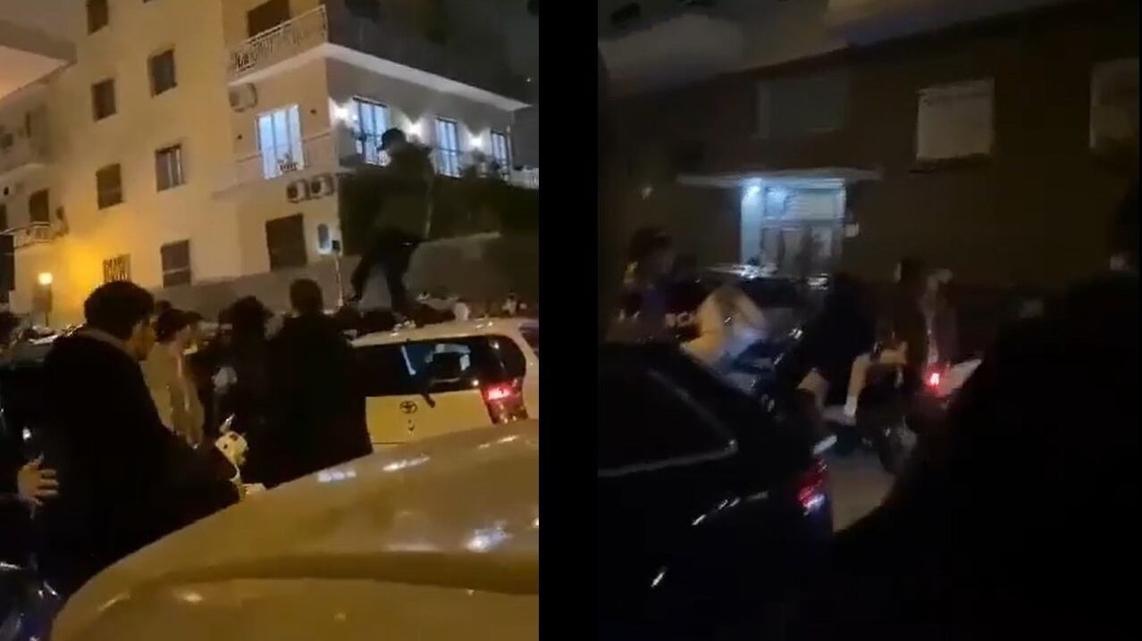 Far west a Napoli, spari nella movida: scoppia il panico, fuga sui tetti delle auto