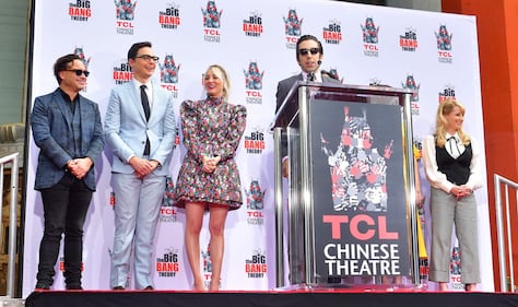 The Big Bang Theory, le impronte al Chinese Theather: foto 8