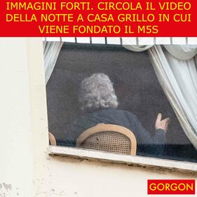Ecco la satira del giorno. Il video della notte a casa Grillo 1