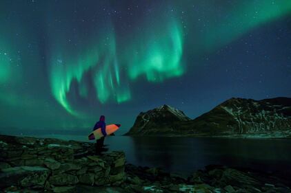 Norvegia, il surf ai confini del circolo polare artico 10