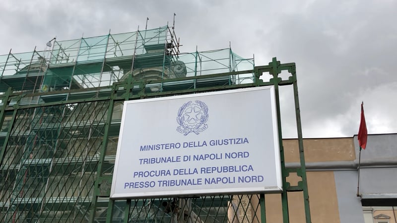 Gli spazi del Tribunale Napoli Nord 2