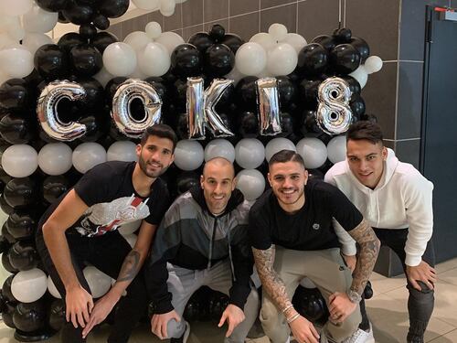 Wanda Nara provoca ancora l'Inter: palloncini bianconeri alla festa del figlio