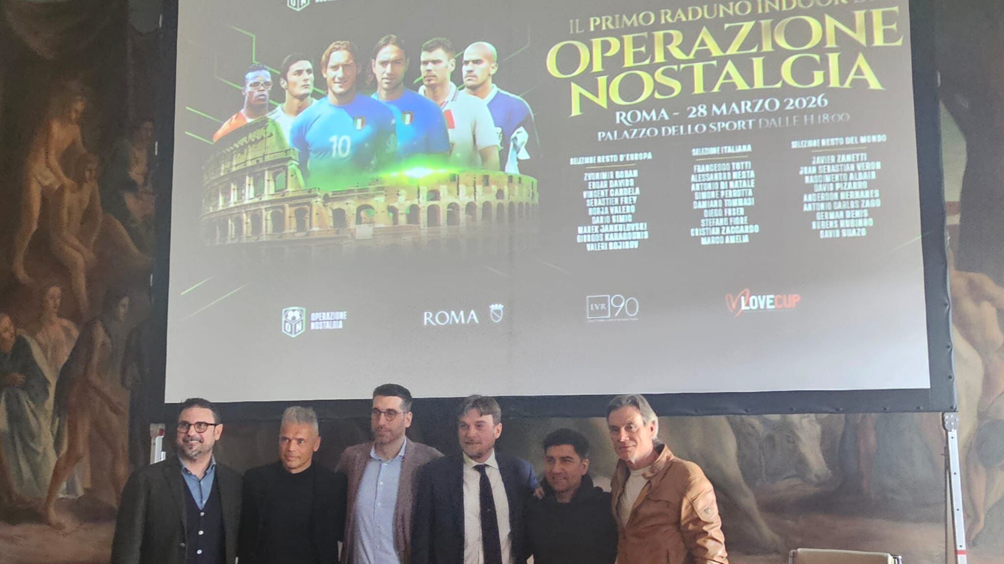 Operazione Nostalgia debutta indoor: il 28 marzo a Roma il primo evento al Palazzo dello Sport