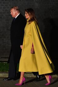 Il presidente Trump e la First Lady al Summit in UK  9