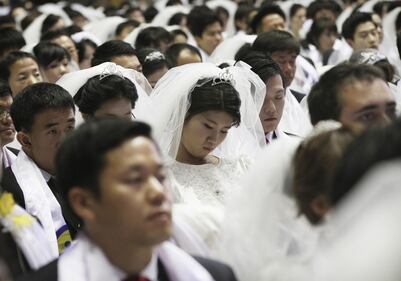 Corea del Sud, si sposano 3.800 coppie 9
