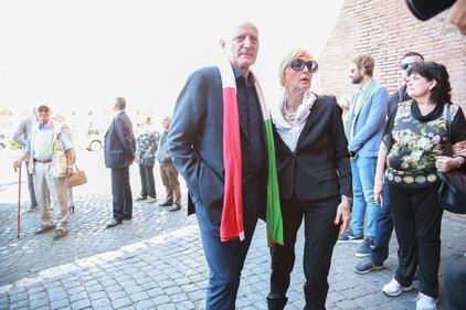 L'ultimo saluto a Laura Biagiotti, la regina del cachemire 20