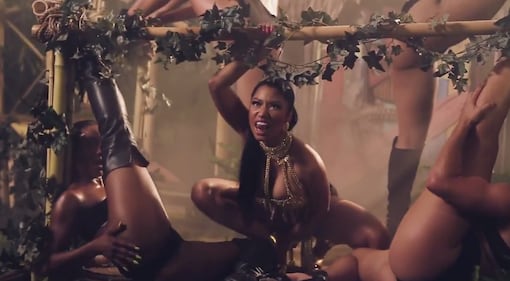 Nicki Minaj: sedere nudo a Dublino 7