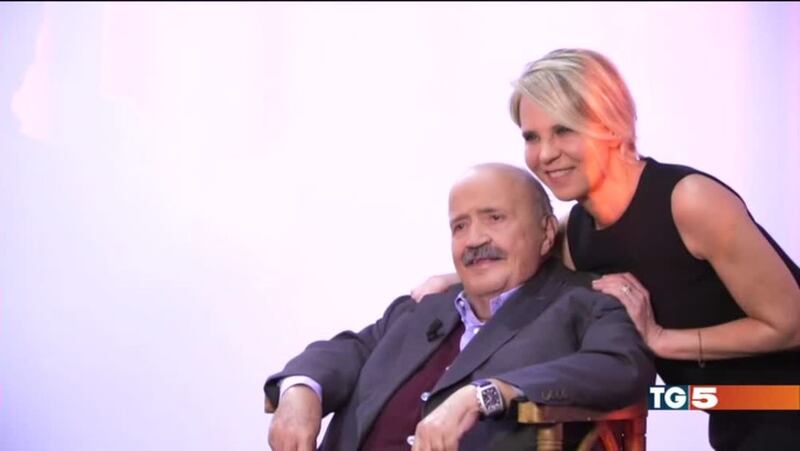 Maurizio Costanzo e Maria De Filippi