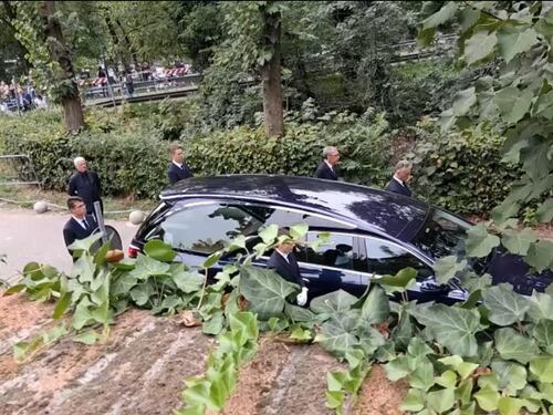 A Rivalta i funerali privati di Giorgio Armani