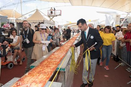 Expo, pizza record: 1595,45 metri 1