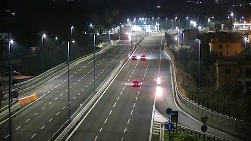Scooter contromano in tangenziale, i fotogrammi  7