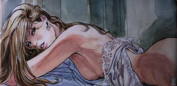 Le donne di Milo Manara su Facebook 12