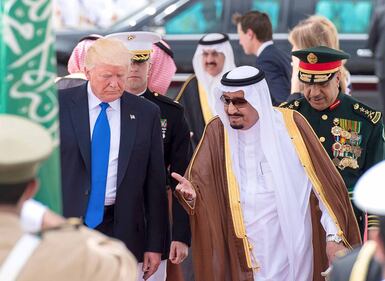 Donald Trump in Arabia Saudita: l'incontro con i leader arabi 1