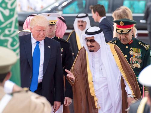 Donald Trump in Arabia Saudita: l'incontro con i leader arabi