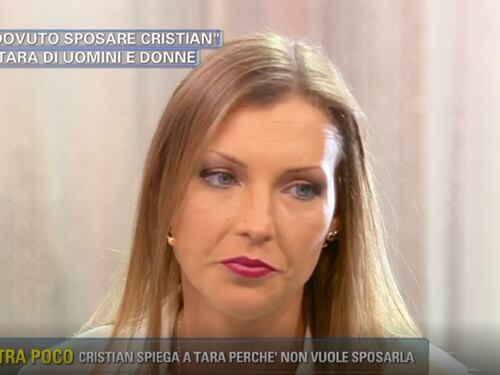 Uomini e Donne, niente matrimonio tra Tara Gabrieletto e Cristian Gallella